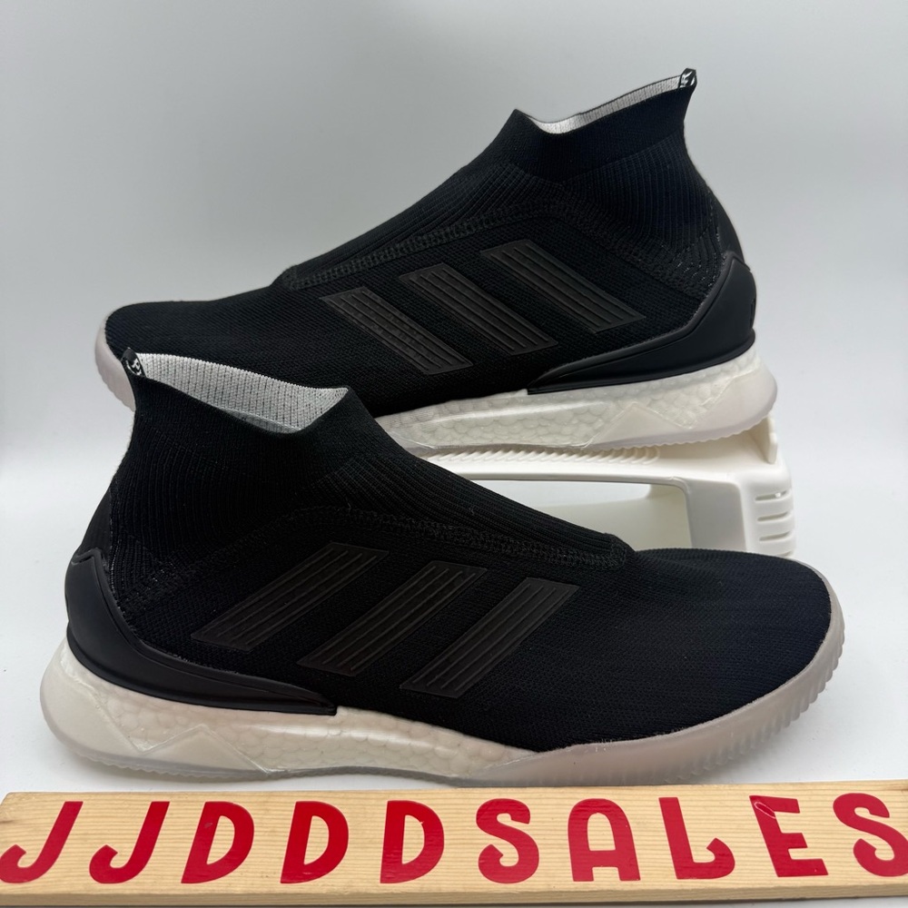Adidas Predator Tango 18+ Turf Soccer Shoes Black White AQ0602 Men’s Sizes NWT